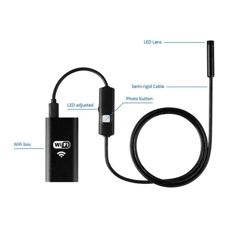 KERUI- 1200P WIFI Endoscope IP67 HD Wireless Snake Camera/ 1-10M optional.