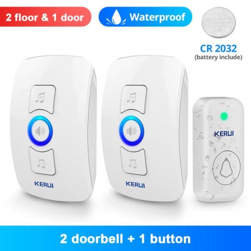 KERUI- M525 Outdoor Wireless Waterproof  Doorbell | US/EU/UK Plug Optional.