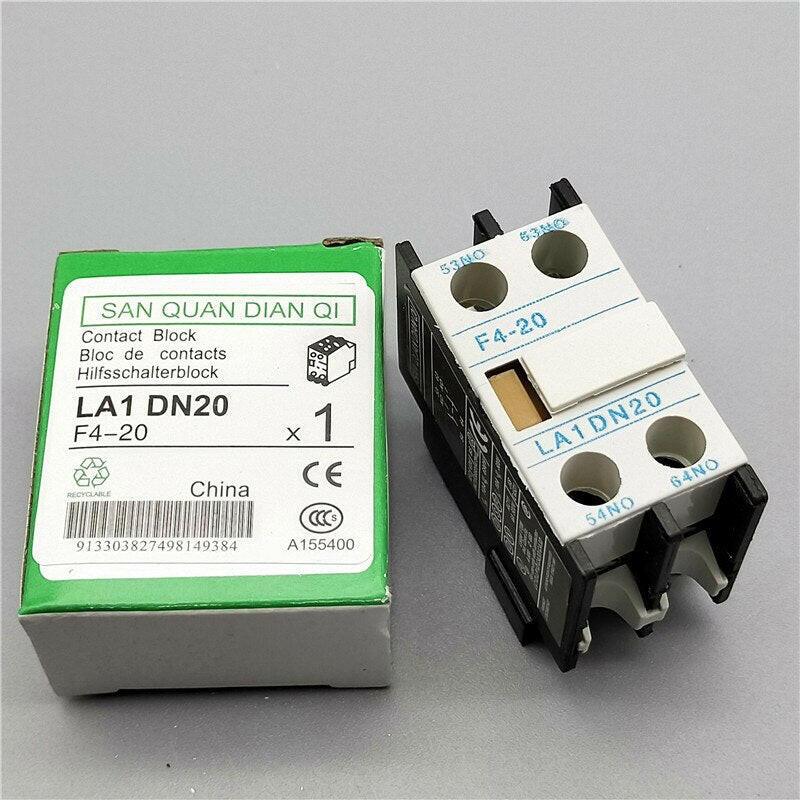 LA1-DN Auxiliary Contactor for CJX2 LC1-D AC Contactor.