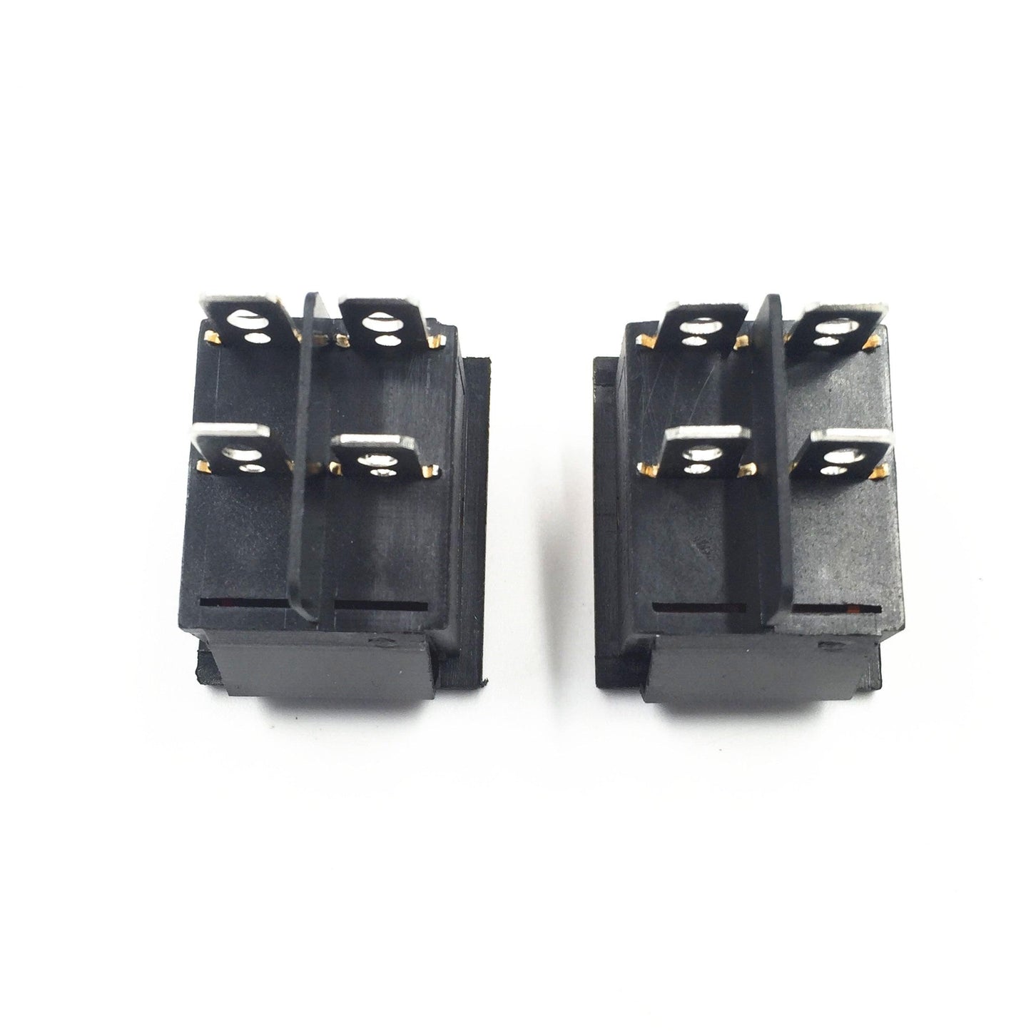 Latching Rocker Switch Power Switch I/O 4 Pins With Light 16A 250VAC 20A 125VAC KCD4 DPST Red Yellow Green Blue Black Boat.