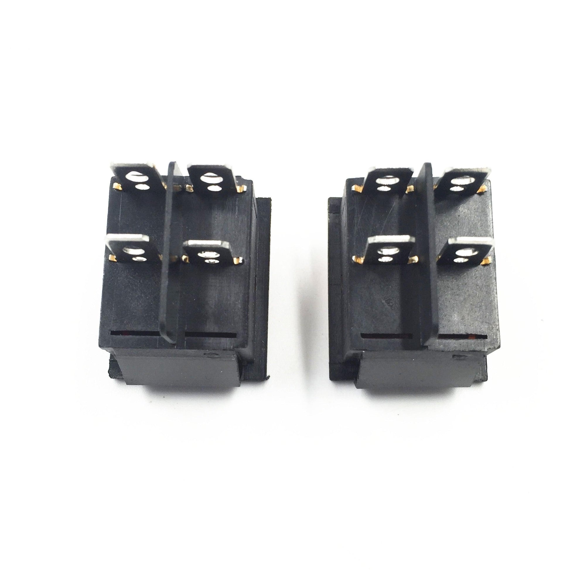 Latching Rocker Switch Power Switch I/O 4 Pins With Light 16A 250VAC 20A 125VAC KCD4 DPST Red Yellow Green Blue Black Boat.
