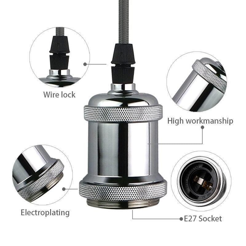 LATTUSO- Vintage Retro Edison Lamp E27 Screw Base| AC 85-265V different colors optional.