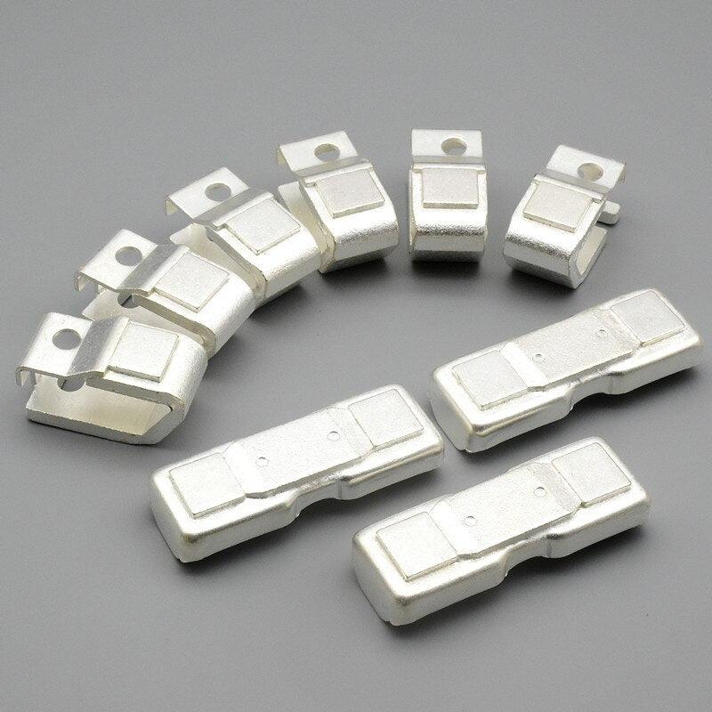 Main Contact Kit for Magnetic Contactor SC-N14 Stationary and Moving Contacts CK3-600 Replacement Accessories Silver Contacts.