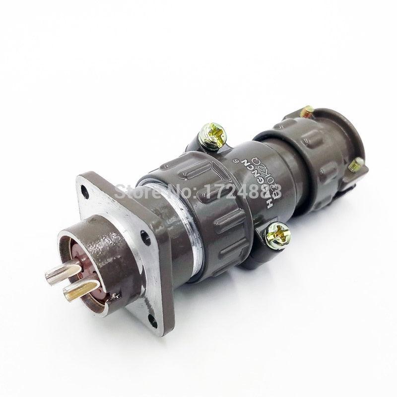 P20 series aviation connector 2.3.4.5.7 core 20mm plug and socket P20K2Q P20J2Q female male.