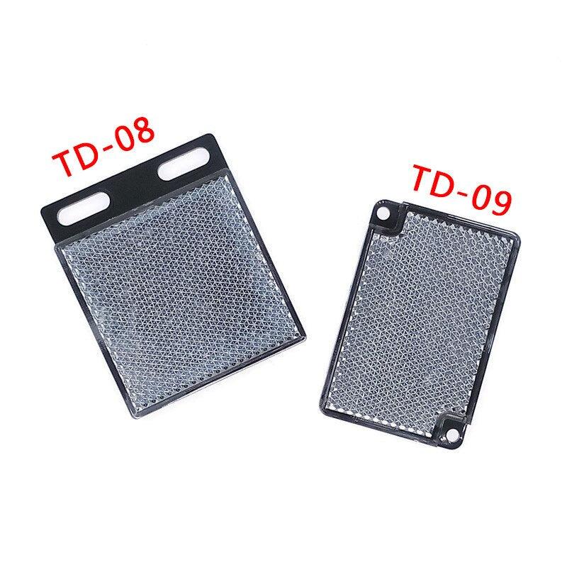 Photoelectric sensor switch reflector E3JK-R4M1 E3F-R2N1 reflector TD-08 TD-09 1 piece.