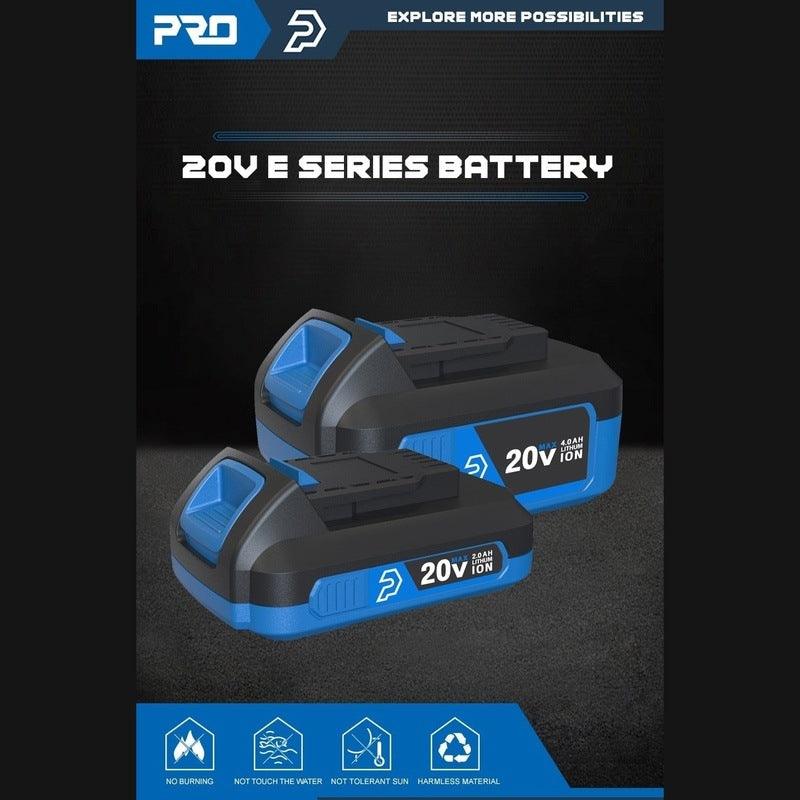 PROSTORMER-  Lithium-Ion series Work On 20V | 2000mAh/4000mAh optional.