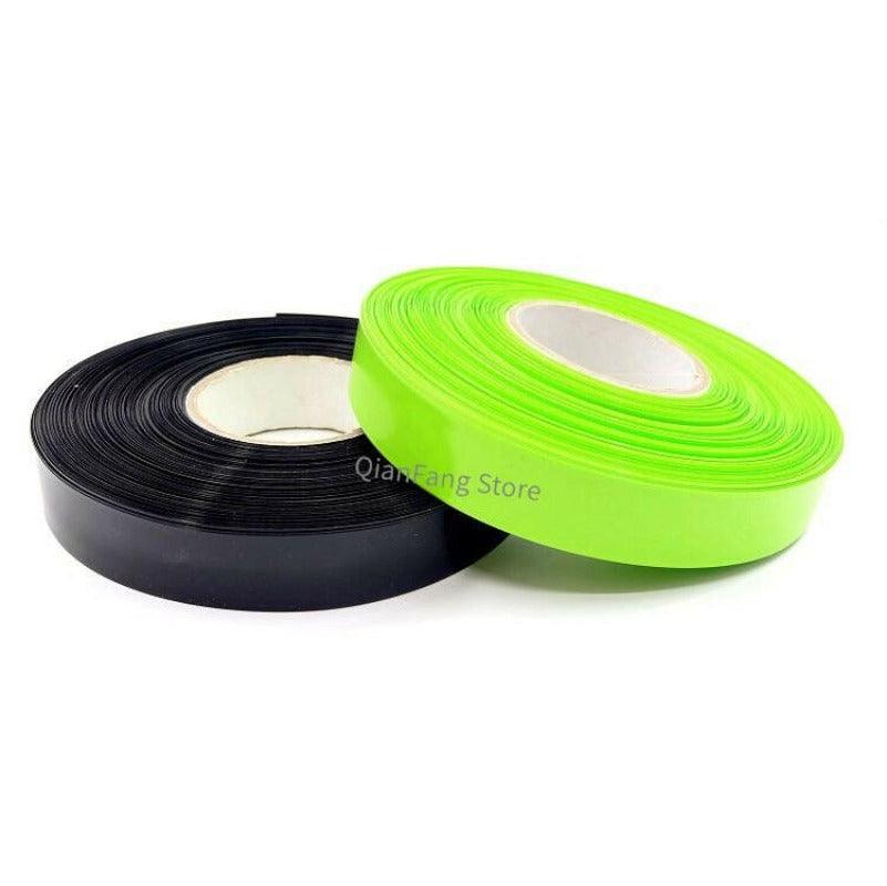 PVC Heat Shrink Tube 55mm Width Blue Multicolor Shrinkable Cable Sleeve Sheath Pack Cover for 18650 Lithium Battery Film Wrap.
