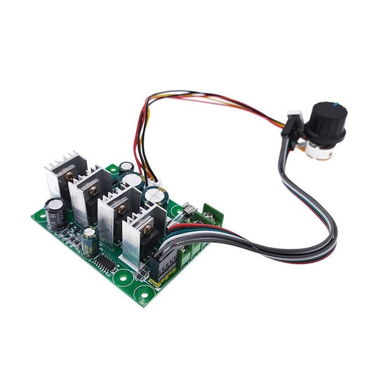 PWM DC motor speed controller Digital display 0~100% adjustable drive module 6V~60V Input Max30A.