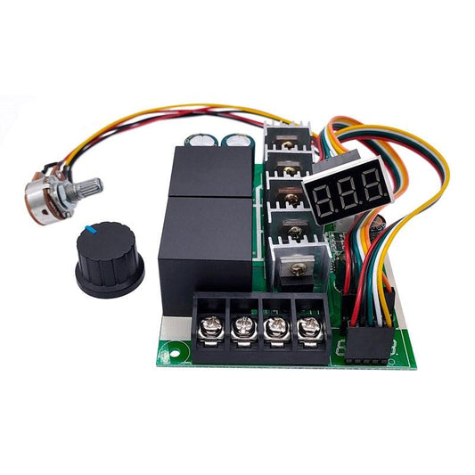 PWM speed controller DC motor Digital display 0~100% adjustable drive module Input MAX60A 12V 24V.