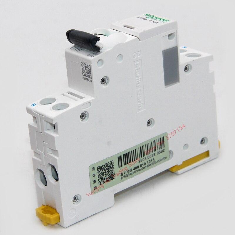 Schneider-  MCB Circuit Breaker IDPNa 1P+N/ 6A-40A.