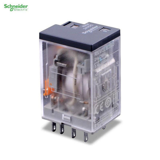 Schneider Small Intermediate Power Relay 3 x RXM2LB2F7-120VAC 4 x RXM2LB2B7-24VAC, 5 x RXZE1M2C-Socket.