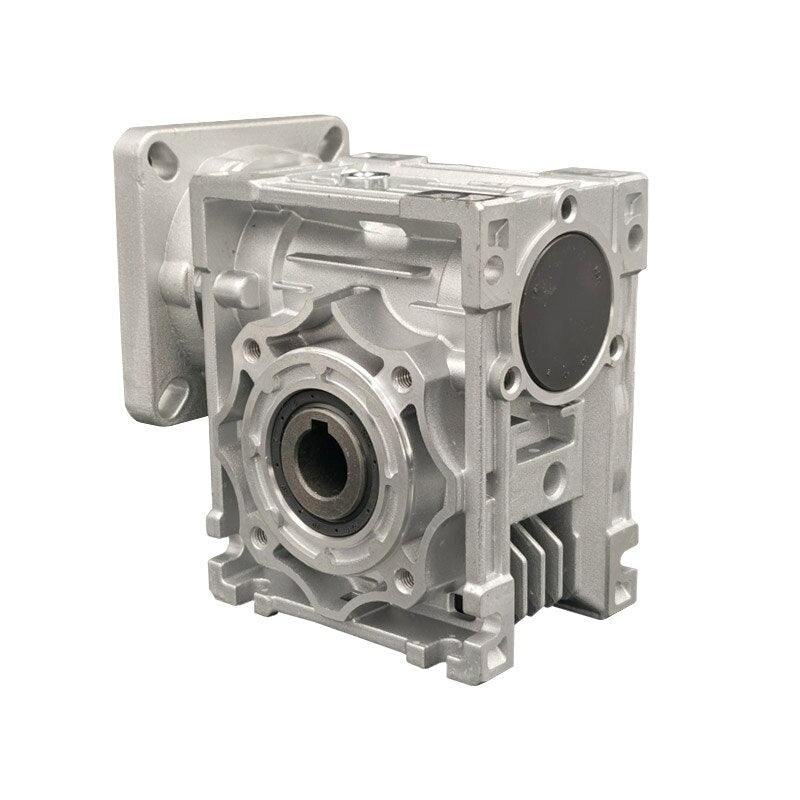 Speed reducer worm DC motor gearbox RV040 18mm output 5:1-100:1 Worm Gearbox Speed Reducer for NEMA 34 Motor.