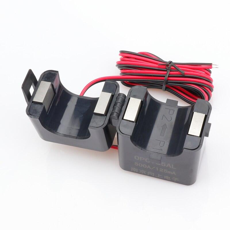 split core on current transformer factories OPCT35AL 200A/333mV 400A/0.33V 600a0.33v 500A:5V clamp on current sensor 05 class ct.