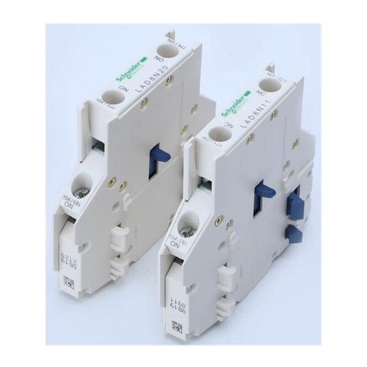 TeSys Deca Auxiliary Contact Module LAD8N11 1NO+1NC / LAD8N20 2NO.