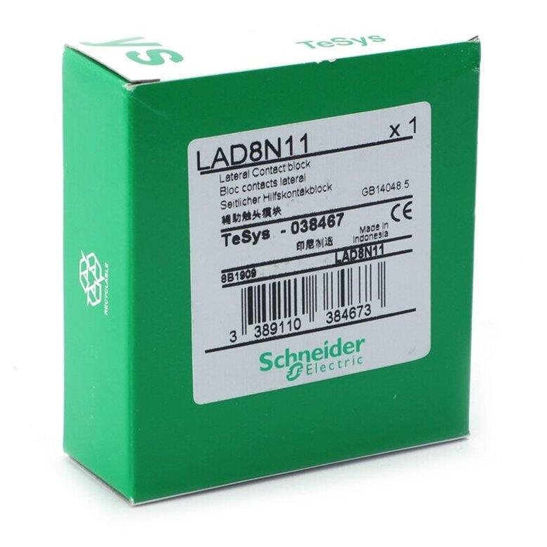 TeSys Deca Auxiliary Contact Module LAD8N11 1NO+1NC / LAD8N20 2NO.