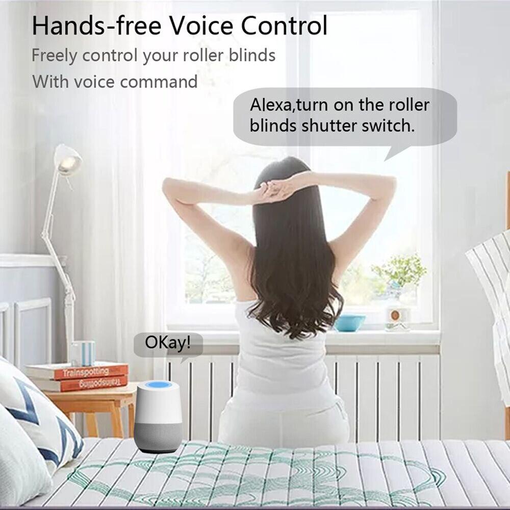 WiFi Smart Curtain Switch Module Roller Blinds Shutter Motor by Smart Life Tuya APP Remote Control Work with Alexa Google Home.wifi module curtain roller