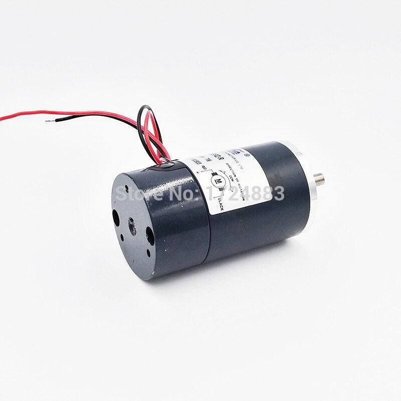 ZHENGKE ZYTD-45SRZ-R 45mm 12V/24V DC motor Round shaft 2000RPM3000RPM4000RPM5000RPM 7W/8W.